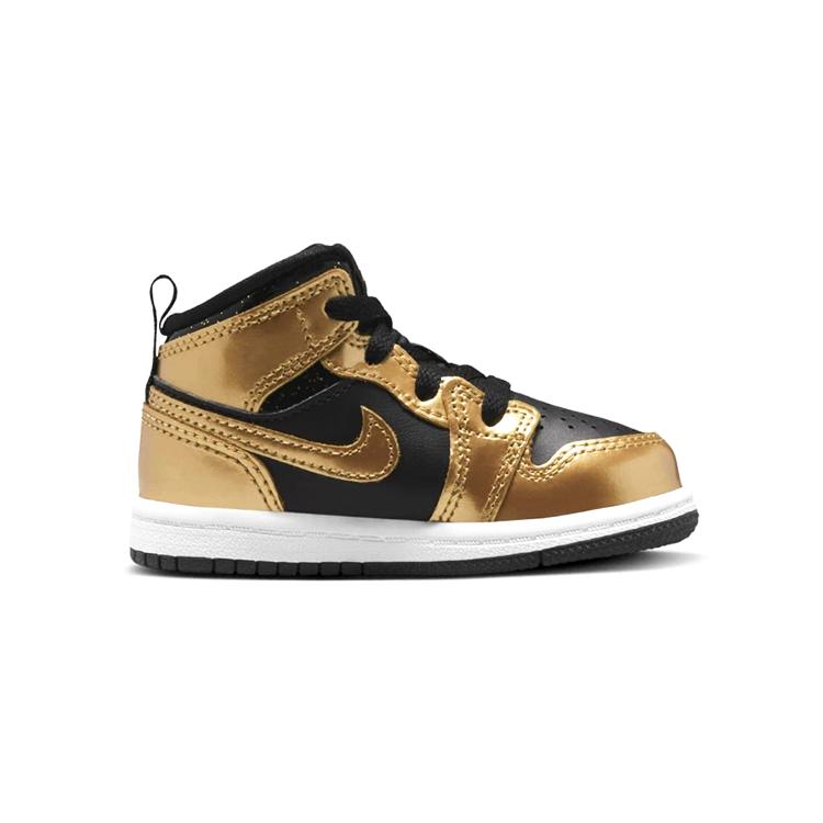 New Jordan 1 Mid SE Metallic Gold Black TD DR6969-071