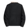 L-9XL Men's Corduroy Fleece-Lined Jacket - Thick, Warm Lambswool, Plus Size, Autumn/Winter Casual Style