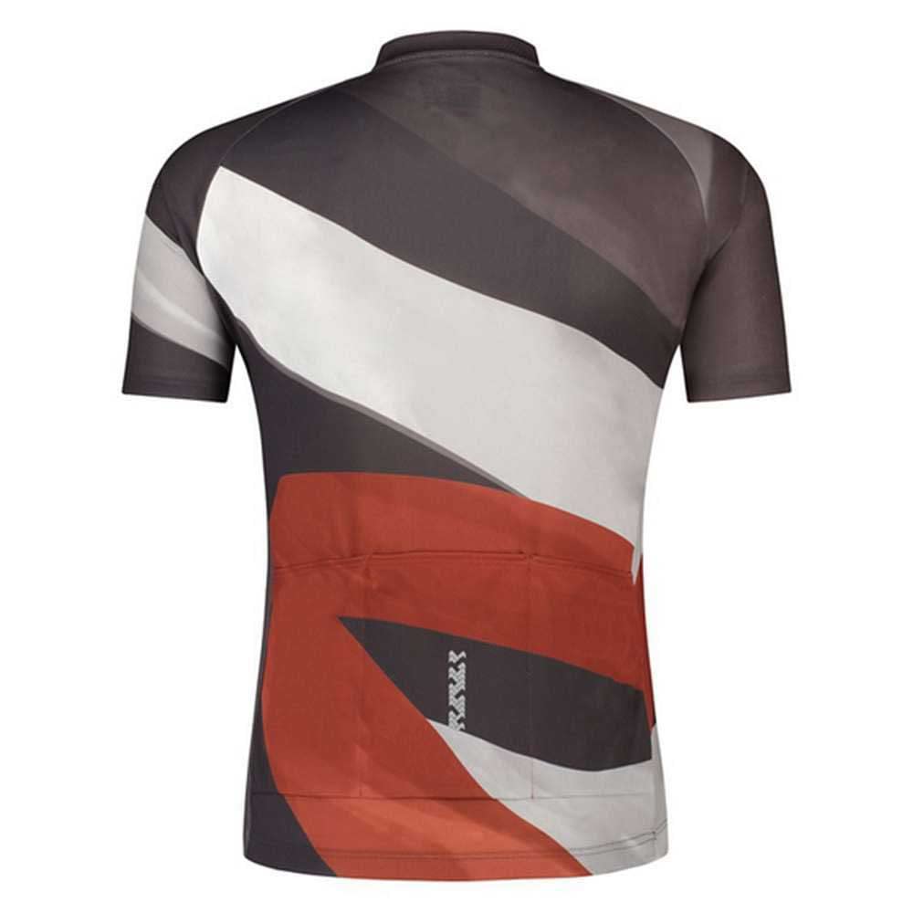 Shimano Irodori Cycling Jersey, 2023 Model, Gray Stripe, Size M (European Size), Recommended Height: 172-178cm