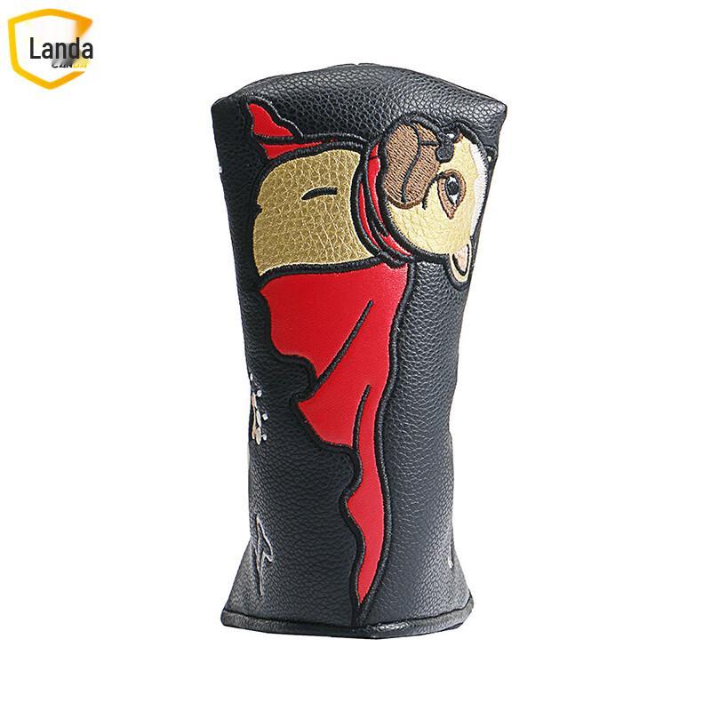 

French Bulldog PU Golf Putter Headcover