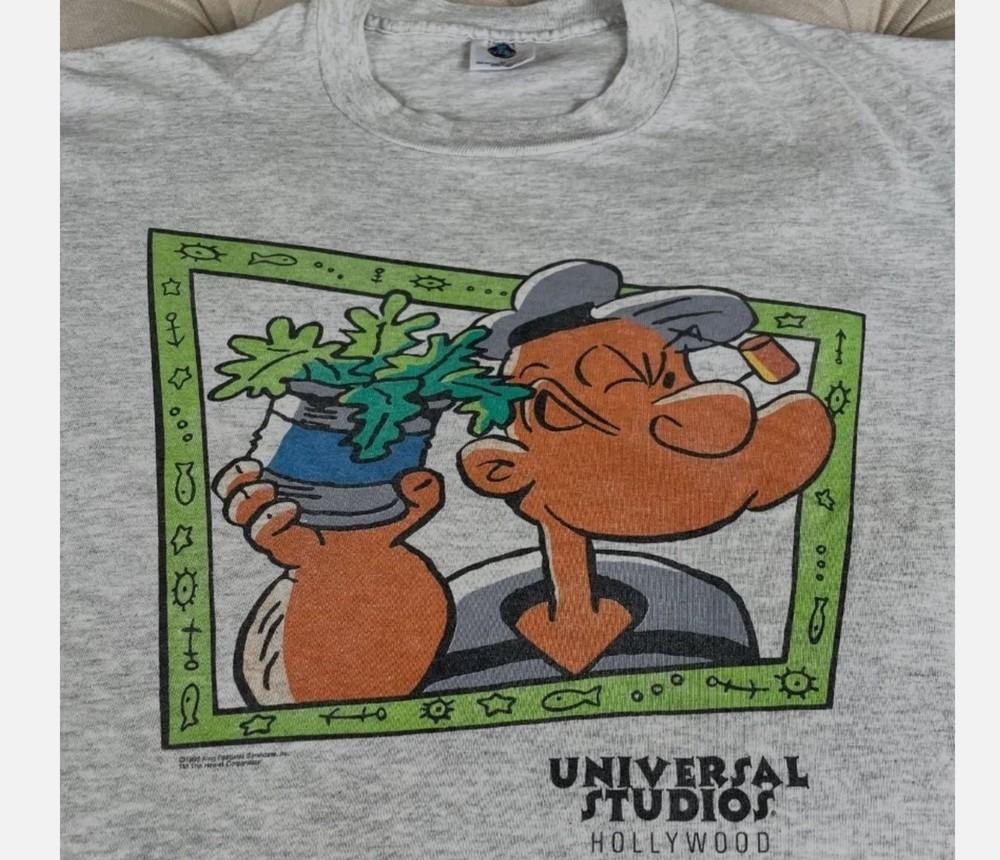 1995 Popeye High-Quality Reprint Tshirt Gift All Size S-4XL Unisex T-Shirt