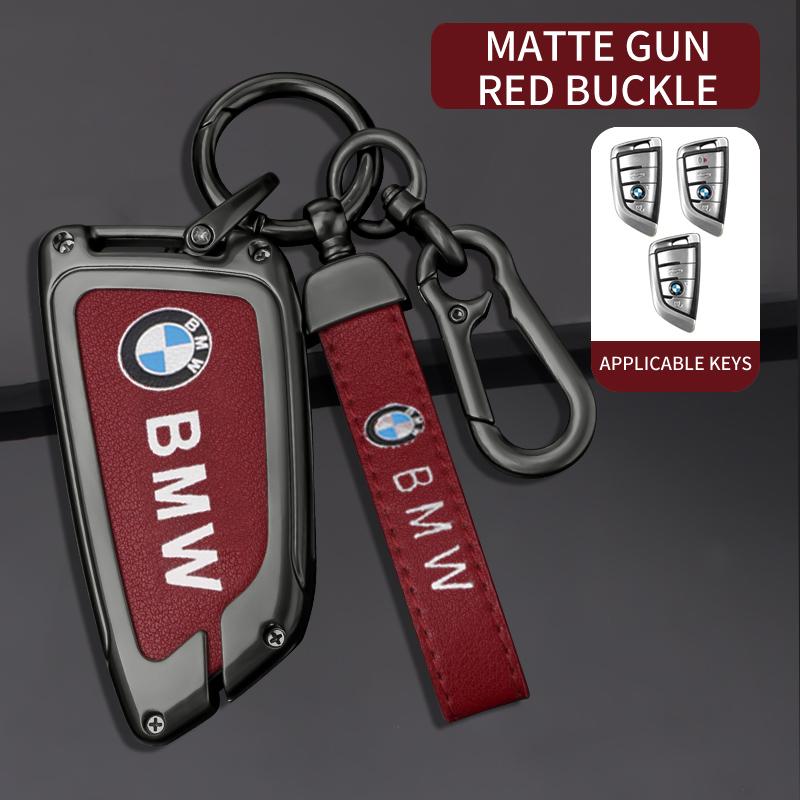 BBIJ5 Car Key Case Cover Bag For Bmw F20 G20 G30 X1 X3 X4 X5 G05 X6 X7 G11 F15 F16 G01 G02 F48 Accessories Holder Shell Keychainsories