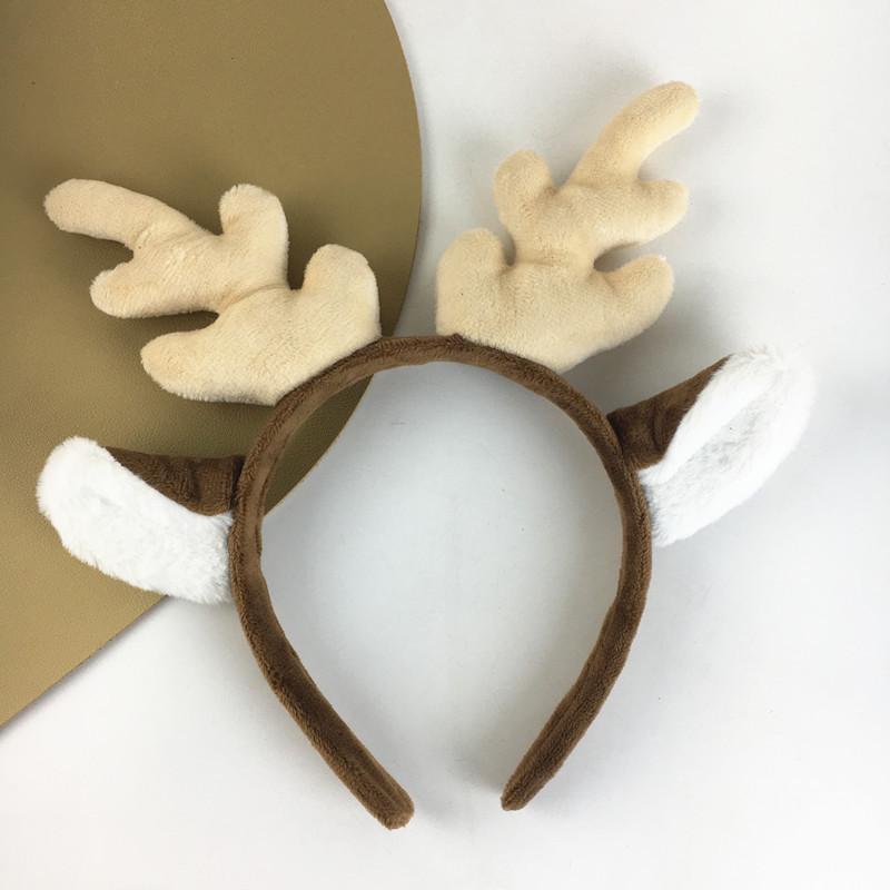 

2023 Cute Reindeer Antler Headband: Women s Holiday Hair Accessory
