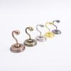 2pcs Vintage Curtain Metal Hooks Zinc Alloy Pommel Wall Hat Coat Hangers Wall Mounted Practical Curtain Holdbacks
