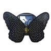 Entryway Solar Butterfly Light with LED Accent, Rechargeable Battery, Approx 7.09 X 5.12 In Size, ABS Exterior Housing, and Single Lamp