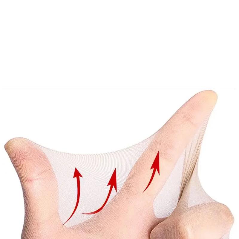 10 Pairs Short Socks Women Ultrathin Elastic Lace Transparent Sock Woman Summer Breathable Non-Slip Bottom Splice Cotton Sock