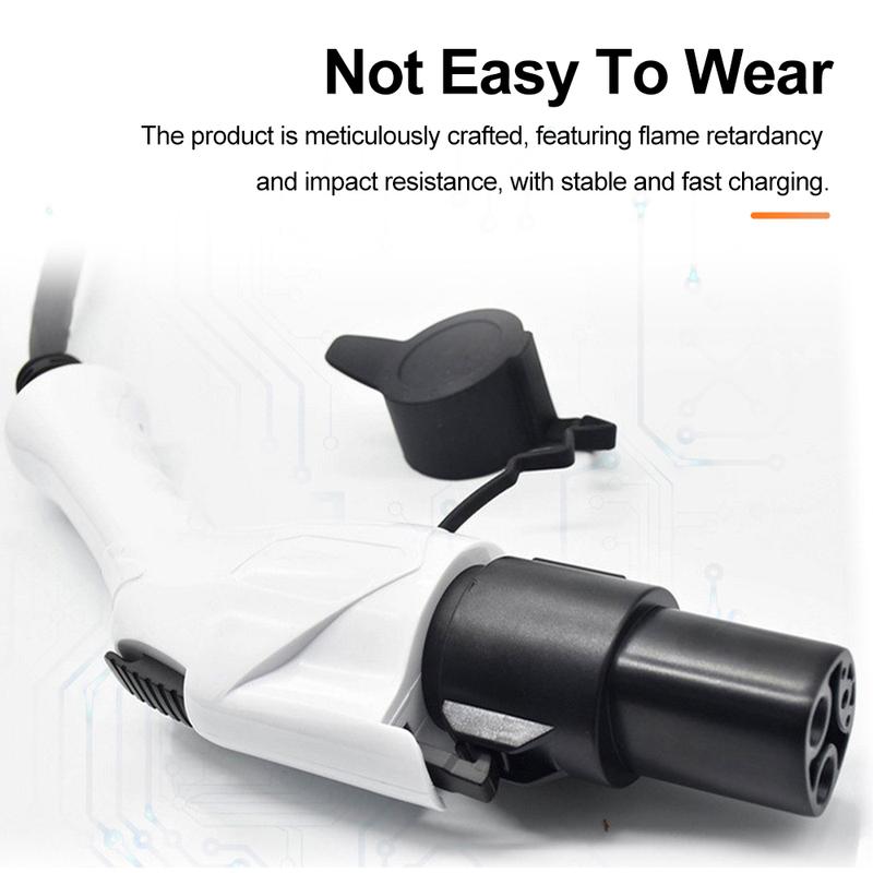 Car Charging Adapter Type1 J1772 To Tesla TS-NACS Socket For EV Electric Vehicle Model X Y 3 S Type 1 Charger 240V AC 80A IP54