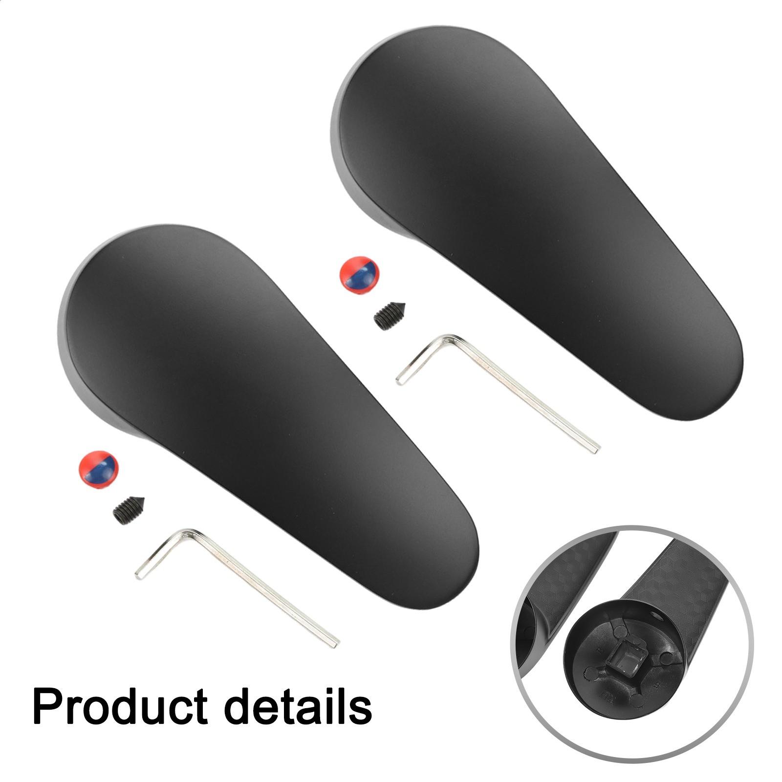 

2pcs Black Zinc Alloy Faucet Handle Replacement for Kitchen and Bathroom