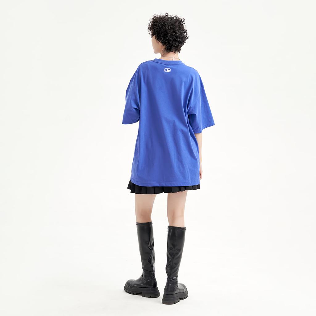 MLB Set-in Sleeve T-Shirt Unisex Purple 3ATSB0233-46PPS
