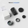 TOMLOV Wide Angle Precision Lens WL01 For Digital Microscope, 30MM Wide Angle 0.45x Converter Lens With Macro Portion Pro