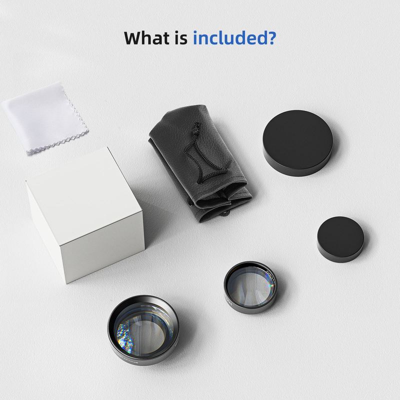 TOMLOV Wide Angle Precision Lens WL01 For Digital Microscope, 30MM Wide Angle 0.45x Converter Lens With Macro Portion Pro