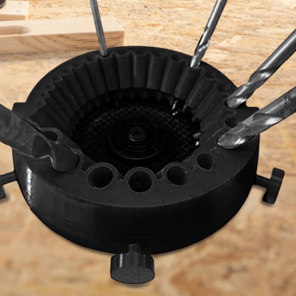 3D Drill Bit Sharpener High-performance Utility Tools Machine Drill Bit Grinding Attachment with Gloves Grinder Drill Grinder