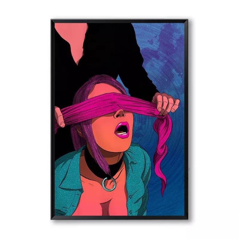 

Абстрактные сексуальные постеры с обнаженным женским телом, обнаженная девушка, искусство, холст, картины, принты, картина для современной романтической гостиной, домашний декор 21cm×30cm NoFrame