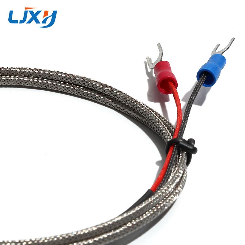 LJXH Wire Dia.1/1.5/2/3/4mm Type K Armored Thermocouple WRNK-191 Temperature Sensor 0~1100℃ Insertion Depth 50mm/100mm/150mm