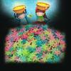 50PC Kids Bedroom Fluorescent Glow In The Dark Snowflake Wall Stickers