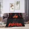 Lady Gaga Abracadabra Mayhem Coperte Flanella Primavera Autunno Coperte Calde Multifunzione per Divano Camera da Letto Copriletti