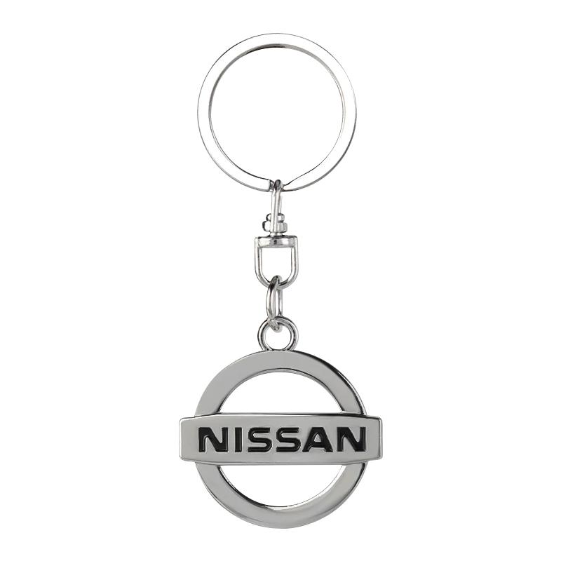

1 шт. 3D Металлический Автомобильный Значок Брелок Цинковый Сплав Брелоки Автоаксессуары Для Nissan Nismo Qashqai X J10 J11 Trail Tiida Juke Teana Pulsar Altima серебряный