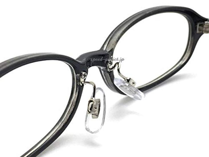 OVAL NARROW SUNGLASS narrow BLACK CLEAR [DESIGN EYEWEAR] (oval sunglasses) ×