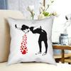 Liebeskranke Banksy Streetart Kissenbezug Kissen für Sofa Graffiti Kissenbezüge