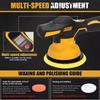 8 Gears Adjustable Car Polishing Machine Protable High Glaze Waxing Polishing Tool Sealing Electric Auto Quality Cordless Q1p8