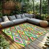 Colorful Geometric Doormat Indoor Outdoor Rug Washable Entryway Floor Mat Home Decor Area Rug Kitchen Carpet Modern Design