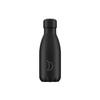 Bouteille Isotherme - CHILLY'S - Monochrome All Black - 260 Ml - Acier Inoxydable - BPA Free