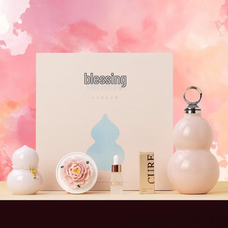 

Artisan Ceramic Tea & Scent Diffuser Set with Hand-pinched Flowers