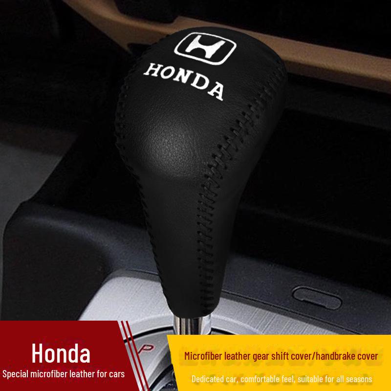 Kompatybilne Pokrowce na Gałkę Zmiany Biegów i Hamulec Ręczny dla Hondy Civic 8. i 9. Generacji (Automatyczny)