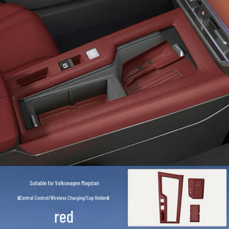 

Volkswagen Magotan B9 Center Console Silicone Protective Pad - Full Coverage, Anti-slip, Fits 24 Models