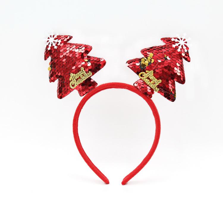Christmas Party Headband: Antler & Snowman Design for Adults and Kids
