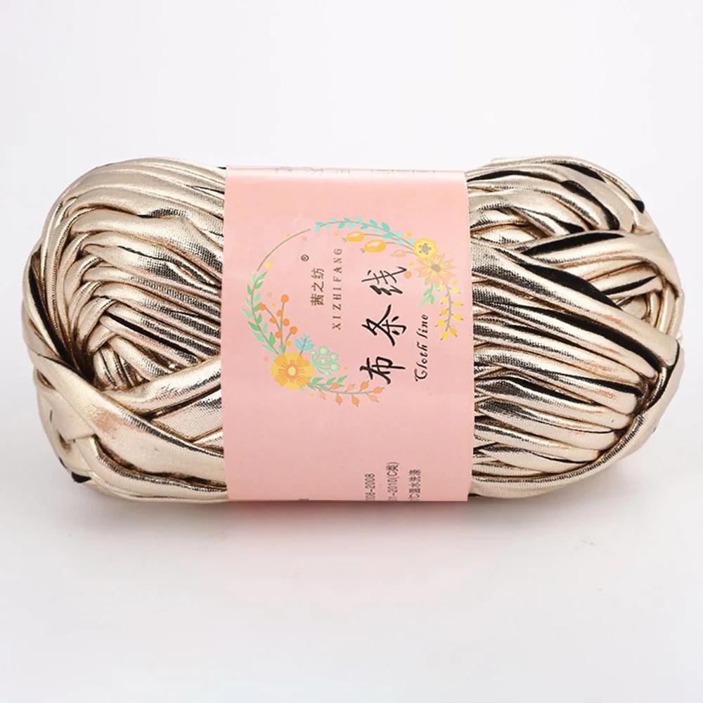 Fashionable And Personalized Fabric Thread Illusion Yarn Hand Woven DIY Hand Woven Seat Cushion Thread Carpet Thread