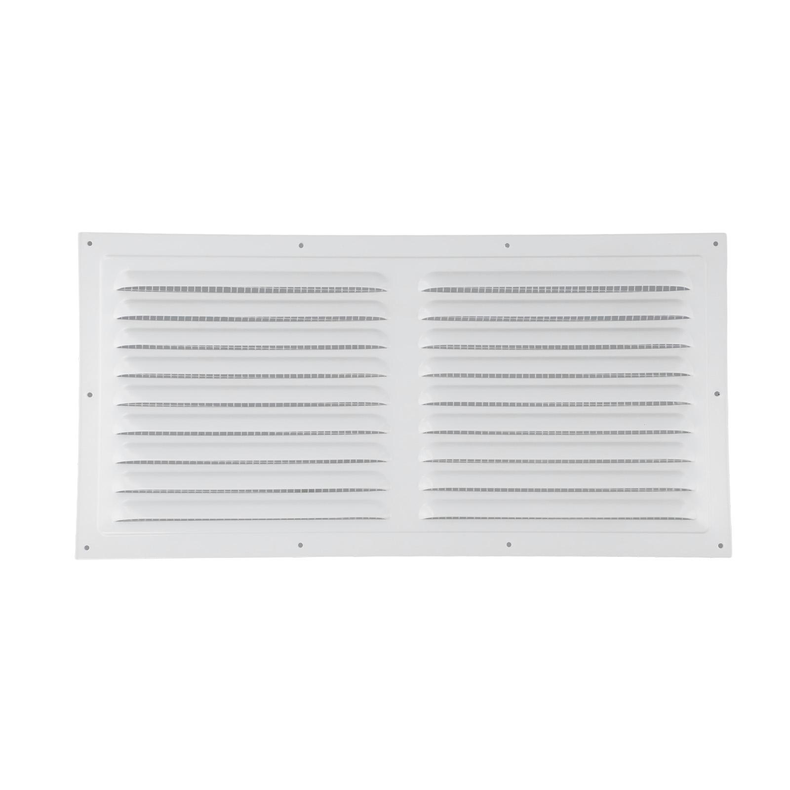 

For Bathrooms For Home Offices Grille Cover With Mesh Ventilation Grille 200X300mm Aluminum Alloy Erosion Resistant Epoxy Coated
