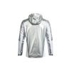 Adidas Space Jacket Running Hooded Sportswear Men Outerwear Silver GK8816