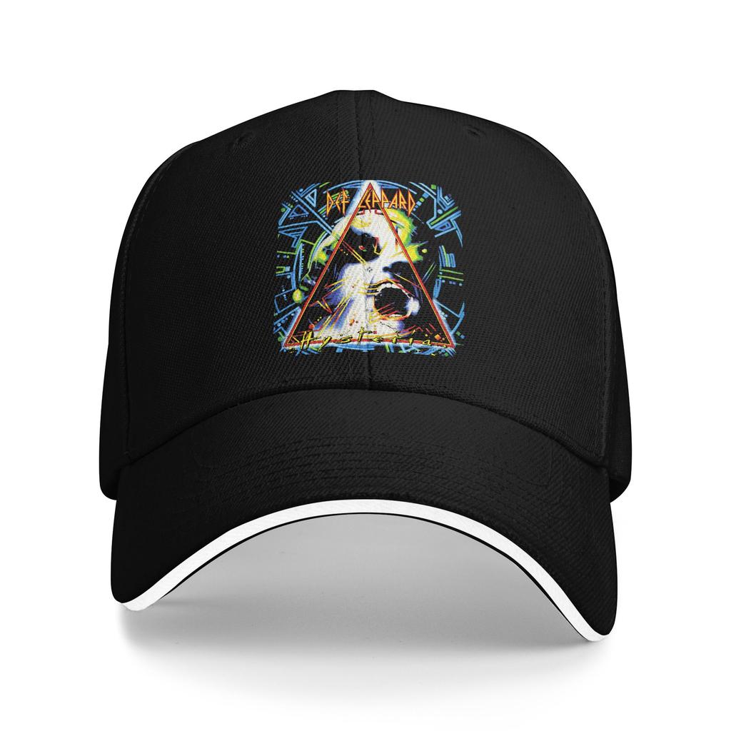 Def Leppard Hysteria Casual Baseball Cap Kpop Rock Hip Hop Hats Spring Sun Visor Couple Women Trendy Baseball Caps