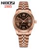 Fashion Brand Fashion Steel Belt Waterproof Calendar Women'S Watch Live Broadcast Popular Quartz Watch