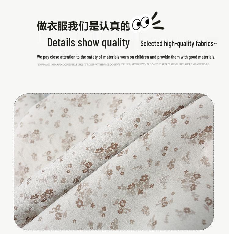 Girls' Fleece-Lined Fur Coat and Pants Set - Autumn/Winter Fashionable One-Piece Sweater Coat.