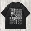 Metal Gear Solid Unisex T-shirt, Metal Gear Solid T-shirts, Big Boss Skjorta