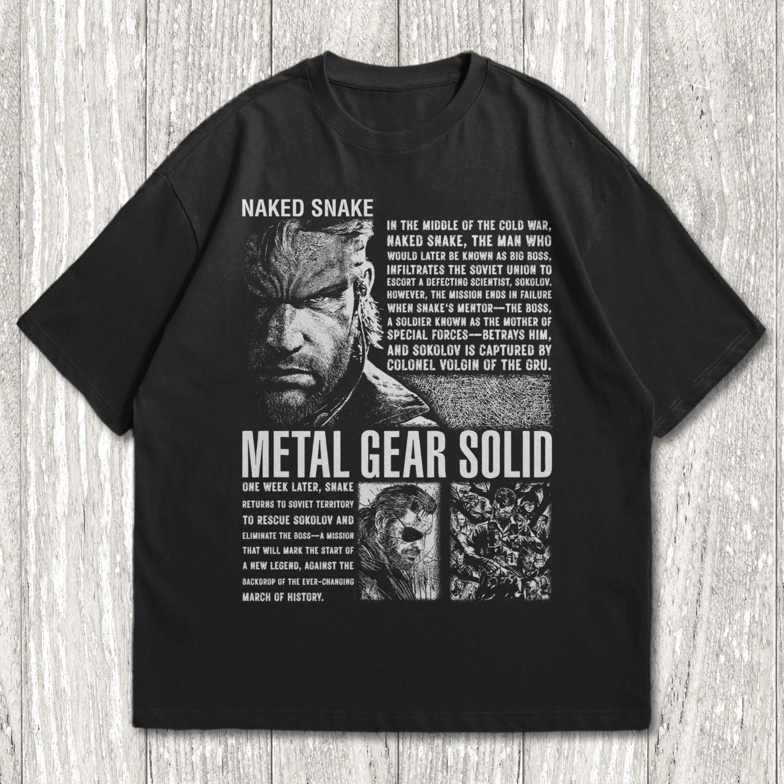 Унисекс футболка Metal Gear Solid, Футболки Metal Gear Solid, Футболка Big Boss M
