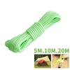 Outdoor Tent Accessory: 10M Reflective Rope, 5mm Thick, Ground Pegs, Windproof Guyline, Clothesline, Awning