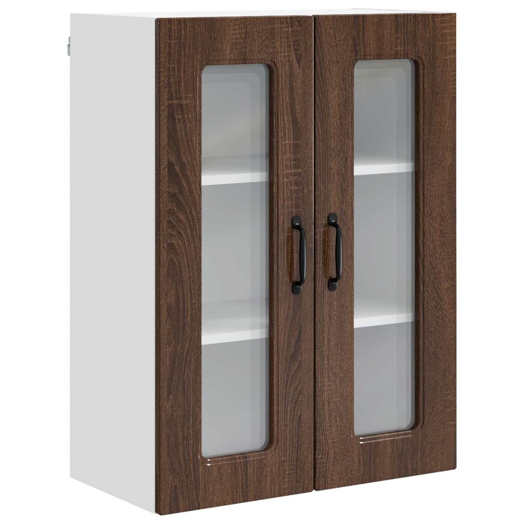 Dishwasher Front Panel Kalmar Brown Oak Effect 60 x 31 x 80 cm