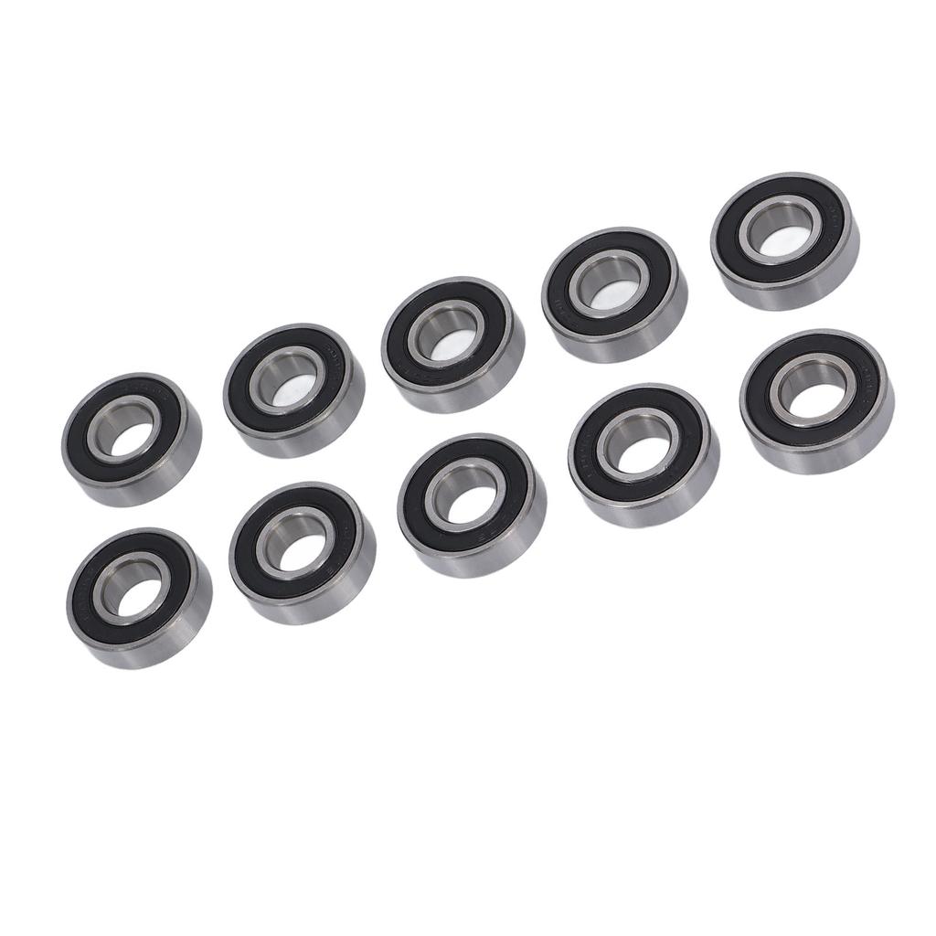 10PCS 6001RS Bearing Deep Groove Ball Bearings 6001‑2RS for Electric Motor Bike Wheels Pool Pumps