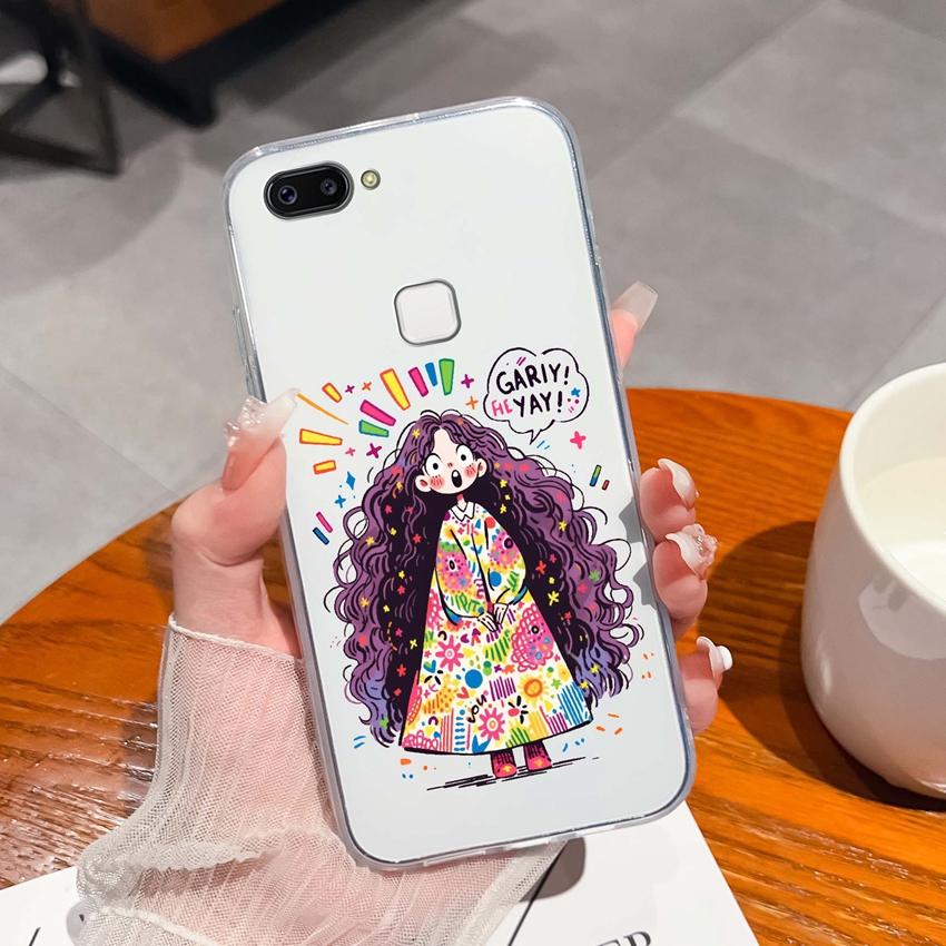 For Vivo X20 Plus X30 X60 X70 X80 Pro X50 Lite Phone Case Cute Panda Pattern Transparent Silicone Dustproof Protective Soft Back Cover For Vivo Casing