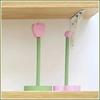 Bathroom Tissue Vertical Stand   Paper Towel Storage Holder Wood Paper Towel TulipHolder Kitchen Roll Paper Towel Holder