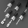 1/2inch Square Drives To 1/4inch Hex Female Socket Adapter Converters Chuck Adapter for Impacts Electric Wrench