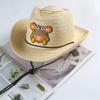 2024 New Boys' Straw Sun Hat: Summer Fisherman Style