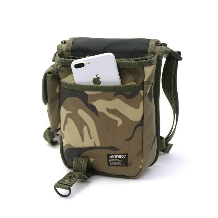 [Avirex] Shoulder Bag AVX348 Khaki Free Size
