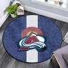Colorado Avalanche2 Round Area Rug,Carpet Rug for Living Room Bedroom Sofa Playroom Decor,Non-slip Floor Mat