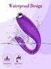 U Shape Vibrator with 10 Frequency Vibration Sex Toy Vagina Massager G Spot Clitoris Stimulation Adult Sex Toy for Women Couples