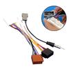 Easy Installation Radio Wiring Harness 20P ISO Connector Antenna Cable