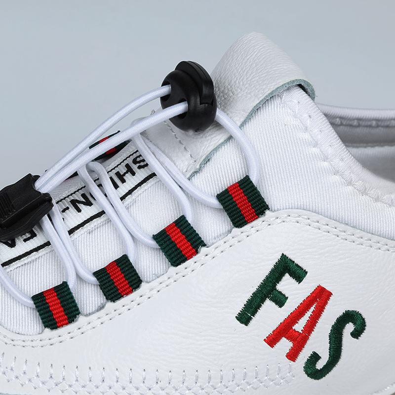 Men's Shoes Trendy Soft Flat Shoes Comfortable Driving Shoes Mens White Loafers